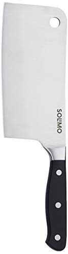 Amazon Brand - Solimo Premium High-Carbon Stainless Steel Meat Cleaver/Knife