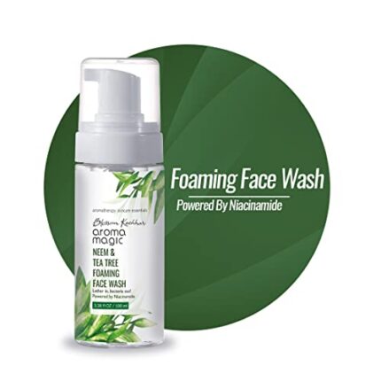 Aroma Magic Neem & Tea Tree Foaming Face Wash - 100ml (Pwrd by Niacinamide)