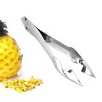 Arto Stainless Steel Pineapple Eye Remover Tool - Eye Peeler, Practical Seed Remover Clip Slicer Clip Fruit Kitchen Tool (1Pc)