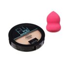 Atemporal Fit Me Compact Powder For All Skin Type, With Spf To Protect Skin From Sun, Absorbs Oil, Sweat And Helps You To Stay Fresh For Upto 12Hrs. & Matte Make Up Sponge Beauty Blender Puff,Beige