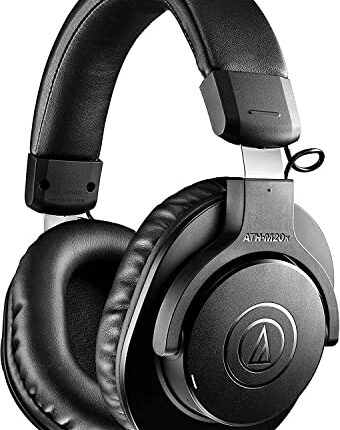 Audio-Technica Ath-M20Xbt Wireless Over-Ear Headphones,Black