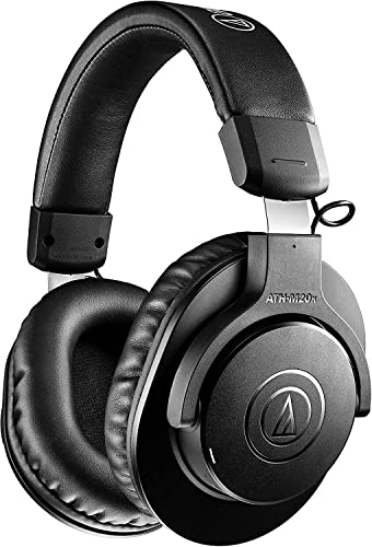 Audio-Technica Ath-M20Xbt Wireless Over-Ear Headphones,Black