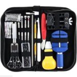 BANISTROKES Watch Repair Tool Kit 147 PCS Professional Spring Bar Watch Band Link Pin Tools Set with Carrying Case