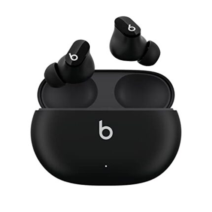 Beats Studio Buds - Wireless Bluetooth Noise Cancelling Earbuds - Up to 8H Battery Life, Up to 24H w Charging Case, IPX4 Rating, Sweat Resistant, Apple & Android Compatible, Built-in Mic - Black