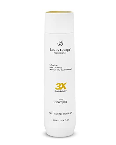 Beauty Garage 3X Keratin Daily Use Shampoo 300ml