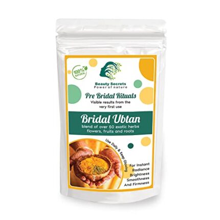 Beauty Secrets Ayurvedic Bridal Ubtan Powder for Skin Radiance and Tan Removal - Natural Body Wash for Women and Men - All Skin Types_100gm