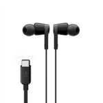 Belkin G3H0002btBLK Wired in Ear Earphone with Mic (Black)