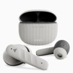 Boult Audio X45 Truly Wireless in Ear Earbuds with 40H Playtime, 45ms Low Latency Gaming, 4 Clear Calling ENC Mic, 13mm Drivers, Type C Fast Charging, Bluetooth 5.3 Ear Buds TWS, IPX5 Earpods (Grey)