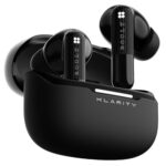 Boult Newly Launched Klarity 3 6-Mic Hybrid ANC (Upto 50dB) in Ear Earbuds, Spatial Audio, Dual Device Pairing, 50H Battery, Wind Noise Reduction 6 Mic Calling, 13mm Bass Driver TWS (Black)