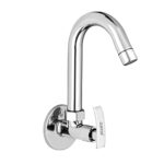 CLINTON Ocean Brass Sink Cock with Swinging Spout/Wall Mounted