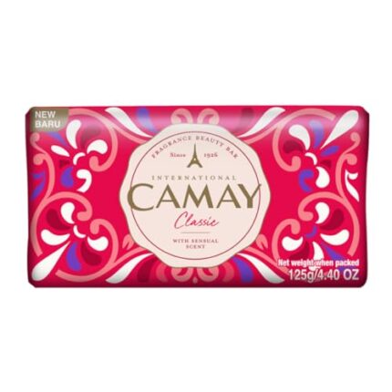 Camay Classic International Beauty Bath Bar | Beauty Bathing Soap|French Fragrance|For All Skin Types 125g|PO8