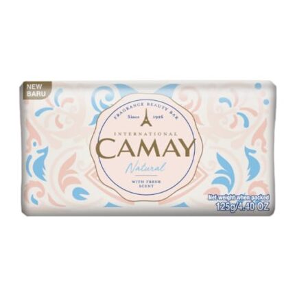 Camay Natural International Beauty Bath Bar | Beauty Bathing Soap|French Fragrance|For All Skin Types 125g|PO8