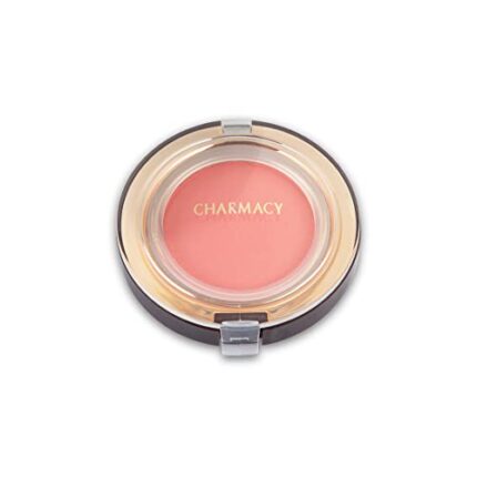 Charmacy Milano Cheek Enhancer (Pink 01) - 4 g, Light Weight, Blendable, Natural Look, Sunkissed Effect, Velvet Soft Pressed Powder, Smooth Application, Vegan, Cruelty -Free, Toxin-Free