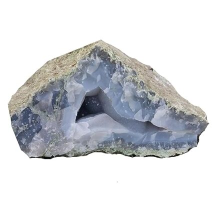 Crystal Rock Shop Rose quartz crystal Big Piece raw healing crystals Reiki Stone 500 grams (Blue Agate)