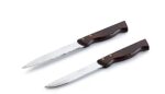 Crystal Stainless Steel Knife Set, Set of 2, Rosewood Handle