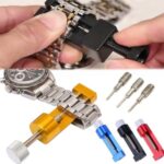 DIVUE Watch Repair Tool | Professional Watch Link Removal Tool Watch Strap Tool | Strap Adjuster Remover Repair Tool | Watch Tool Band Replacement | Spring Bar Tool Set With 3 Size Pins