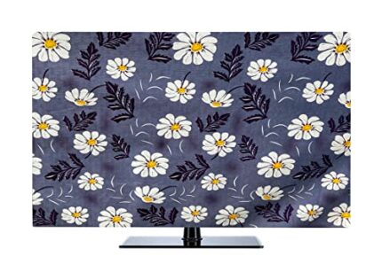 DRON ENTERPRISES All Model TV Cover 45 Inches Colourful Dustproof TV Screen Protector for LCD LED, Painting Pattern Indoor Bedroom Living Room Decoration Dust Cover for Televisions ( 051122LTV06)