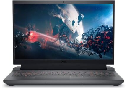 Dell G15-5530 Gaming Laptop, Intel Core i5-13450HX Processor, 16GB DDR5, 512GB,NVIDIA RTX 3050,6GB GDDR6, 15.6" (39.62cm) FHD 120Hz 250 nits, Backlit KB Orange,Windows 11 + MSO'21,Dark Shadow, 2.65kg