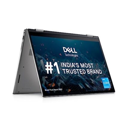 Dell Inspiron 7420 2in1 Touch Laptop,12th Gen Intel Core i3-1215U, 8GB/256GB SSD/14.0" (35.56Cms) FHD+ WVA 250 nits/Backlit KB + FPR/Windows 11 + MSO'21/15 Month McAfee/Platinum Silver/1.57KG