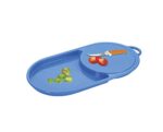 DeoDap Thick Plastic Kitchen Chopping Cutting Slicing Board with Holder for Fruits Vegetables Meat (Multicolor)