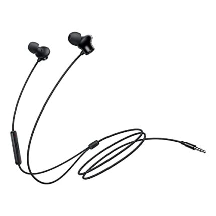 Earphones Headphones for OnePlus 7T / 7T Pro / 7/7 Pro / 6 / 6T / 5T / 5 / 3T / 3/8 / 8 pro/nord, USB 3.1 Type C Fast Fast Charging Charge one Plus Earphone Original Like Wired Stereo Deep Bass Head Hands-free Headset Earbud With Built in-line Mic, With Premium Quality Good Sound Call Answer/End Button, Music 3.5mm Aux Audio Jack (ONE, CP6, Black)