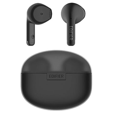 Edifier X2S True Wireless in Ear Earbuds, Bluetooth 5.3, 13Mm Dynamic Drivers, Deep Bass, Lightweight, Ai Environmental Noise Cancelling, Custom Sound, Ip54 Water Dust Resistant, Black