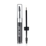 Eyebrow Gel, Waterproof Eyebrow Gel For Long Lasting, Brow Colour, Brow Mascara, Highly Tinted Liquid Eye Brow Makeup, Sweat Proof, Smudge-Proof Eye Makeup Brow Shaping Gel (Black)