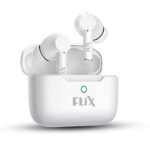 FLiX(Beetel Nitro Buds T20 Ear Buds TWS,BT v5.3,Quad Mic & Environmental Noise Cancellation,13MM Super Bass Drivers,40MS Low Latency Gaming,Upto 22Hrs Playtime,IPX3,Voice Assist(White)