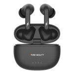 Fireboltt Fire Pods Rigel with Appealing RGB Lights, Bluetooth 5.3, Mammoth 13mm Drivers, Dual mic ENC, 30dB ANC and Gaming Mode (Black)