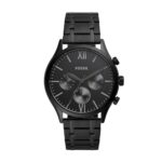 Fossil Stainless Steel Fenmore Analog Black Dial Men's Watch-Bq2365