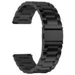 Fullmosa 24mm Quick Release Watch Straps,Stainless Steel Watch Straps for Tissot chronograph/Casio GMa-s2100/Guess Multifunction Watch - Black