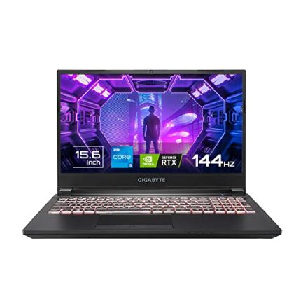 GIGABYTE G5 MD-51IN123SE with 15.6" FHD 144Hz, Intel 11th Gen i5-11400H,Nvidia RTX 3050ti 4G Gaming Laptop (16GB DDR4 Memory/Windows 11 Home/64bit / Gen4 512 GB SSD Black)