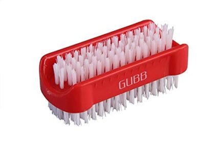 GUBB 2 In 1 Nail & Foot Cleaning Pedicure Brush, Provides Good Feet & Nail Care Experience - Removes Dead Skin Cells, Soft & Strong Bristles, Durable & Convenient