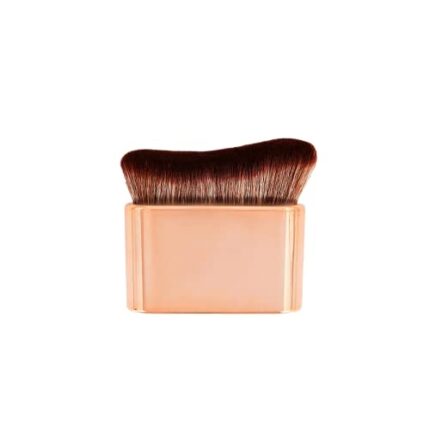 Gleva Kabuki Brush For Self Tanner Cream Bronzer Brush Powder Foundation Brush For Makeup, Stippling Brush Blush Liquid Foundation Cosmetic Brush For Face And Body, Blend Tanning Applicator (Gold)