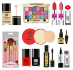 HD Fashion 15 Pcs Xclusive Radiant Glow Makeup Kit For Women| Beauty routine| Beauty enhancement| Beauty Kit