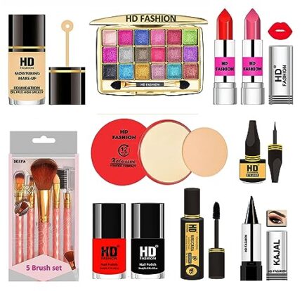 HD Fashion 15 Pcs Xclusive Radiant Glow Makeup Kit For Women| Beauty routine| Beauty enhancement| Beauty Kit