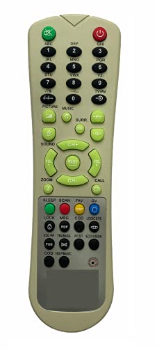 HDF TV Remote Control Compatible for Akai CRT TV | Television Remote No. URC51 - Please Match The Image with Your Old Remote