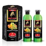 HONEY OCEAN Black Hair Gel |Fruit Extract-Natural long Lasting Hair Colour| Suitable for all hair types (Pack OF 2)