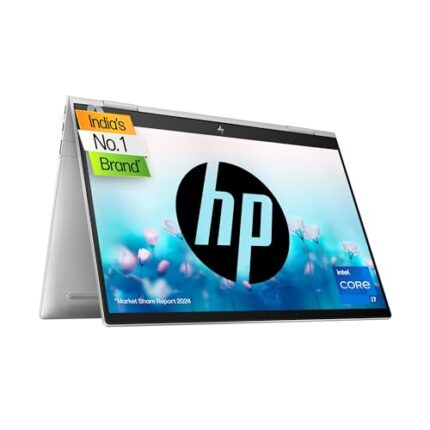 HP Envy 13 x360 Laptop 12th Gen Intel Evo i7-1250U 13.3inch(33.8cm) OLED Corning Gorilla Glass Touchscreen(16GB RAM/512GB SSD/B&O/Win11/5MP IR Camera/Intel Iris Xe Graphics/MSO/Alexa/Pen, 13-bf0141tu