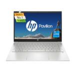 HP Pavilion 14, 11th Gen Intel Core i5-1155G7, 14-inch (35.6 cm), FHD, 16GB DDR4, 512GB SSD, Intel Iris Xe Graphics, FPR, Backlit KB, Audio by B&O (Win 11, MSO 2019, Silver, 1.41 kg), dv1001TU