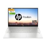 HP Pavilion 15, Ryzen 5 5625U, 15.6 inch(39.6cm) FHD Laptop, 8GB RAM,512GB SSD, AMD Radeon Graphics,B&O Audio,MSO,Backlit Keypad(Win 11,Alexa,1.75 Kgs,Natural Silver) 15-eh2050au