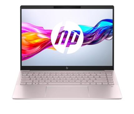 HP Pavilion Plus Laptop 13th Gen Intel Core i7-1355U,14-inch (35.6 cm) OLED,UWVA,16GB RAM, 1TB SSD,Intel Iris Xe Graphics,5MP Camera, B&O,Backlit KB, (Win11,XBOX Game Pass, Silver, 1.44kg) 14-ew0153TU