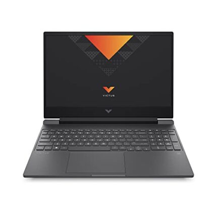 HP Victus Gaming Laptop AMD Ryzen 5 5600H,15.6inch(39.6cm) FHD Gaming Laptop/8GB RAM/512GB SSD/NVIDIA GeForce GTX 1650 4GB GDDR6 Graphics/Backlit KB/Win 11/B&O/Alexa/XboxPass 15-fb0122AX