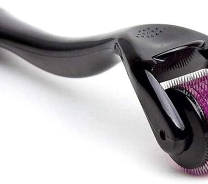 Hair Growth roller with 540 Titanium Alloy Micro Needles 1mm Increase hair growth and Reduces Hair Fall Stimulates Follicles of Head and Beard Easy to use Safe & Effective pack of 1