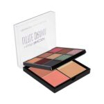 Hilary Rhoda Transform Face Palette | 9 Eyeshadows | 2 Blushes | Highlighter & Contour | Highly Pigmented | Available in 2 Variants | Matte & Shimmer Finish | All-in-One Kit | 18g (Little Drama)