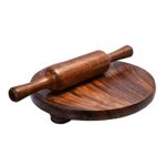 ITOS365 Chakla Belan Wooden Handmade Kitchen Item, 10 Inches