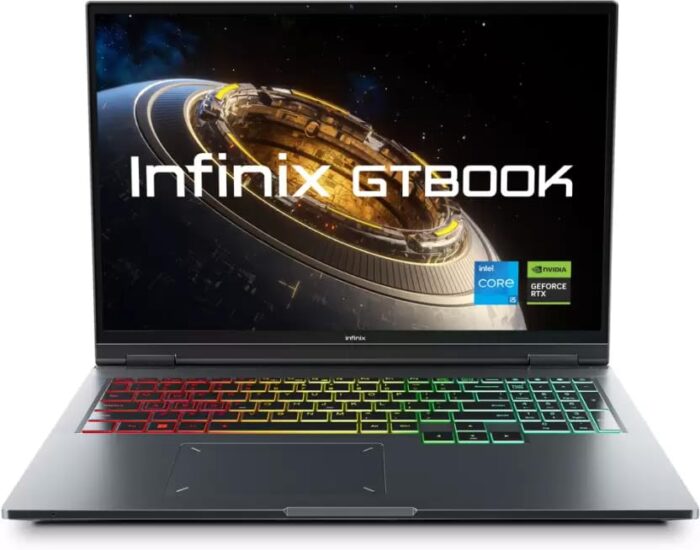 Infinix GT Book Intel Core i5 13th Gen 13420H - (16 GB/512 GB SSD/Windows 11 Home/6 GB Graphics/NVIDIA GeForce RTX 4050/90 W) GL613 with Accessories Box Gaming Laptop (16 inch, Grey, 1.99 kg)