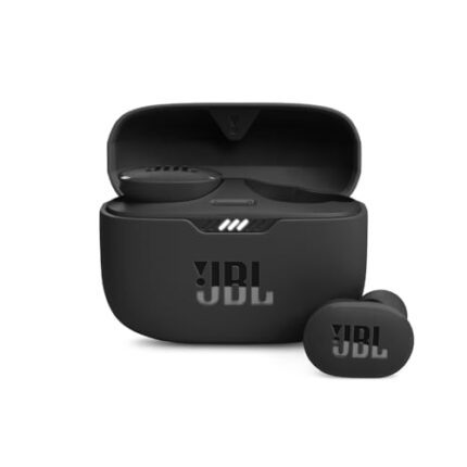 JBL Tune 130NC in Ear Wireless TWS Earbuds with Mic, ANC Earbuds(Upto 40Db), Customizable Bass with Headphones App, 40Hrs Playtime, Legendary Sound, 4 Mics for Clear Calls, Bluetooth 5.2 (Black)