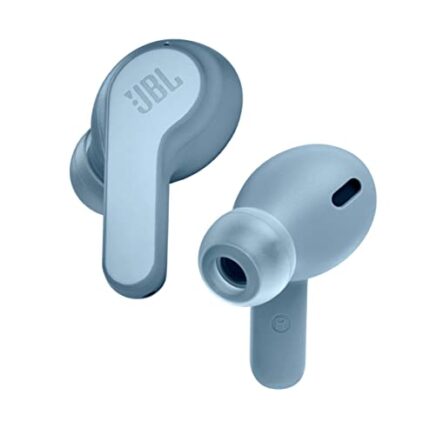 JBL Wave 200 in Ear TWS Earbuds with Mic, 20 Hours Playtime, Deep Bass Sound, Dual Connect Technology, Quick Charge,Comfort Fit Ergonomic Design, Voice Assistant Support for Mobiles (Blue)