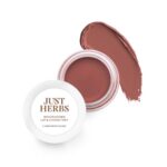 Just Herbs Lip and Cheek Tint Blush | Lip Tint & Stain for Women | Organic, Herbal & Natural Lip and Cheek Tint | Paraben Free Lip Tint | Long-lasting Tint (Browny Nude)